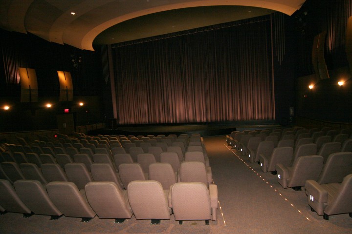 The Paramount Theater, empty