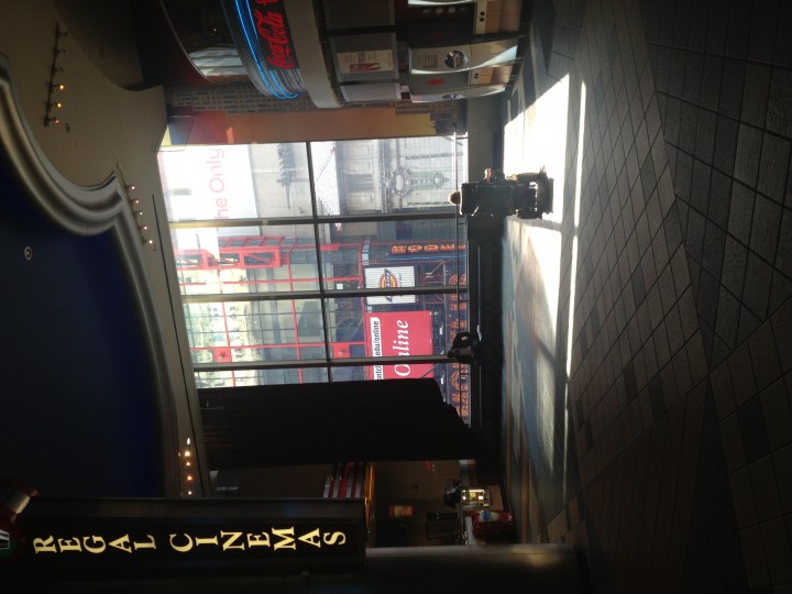 At the Regal E-Walk in NYC!